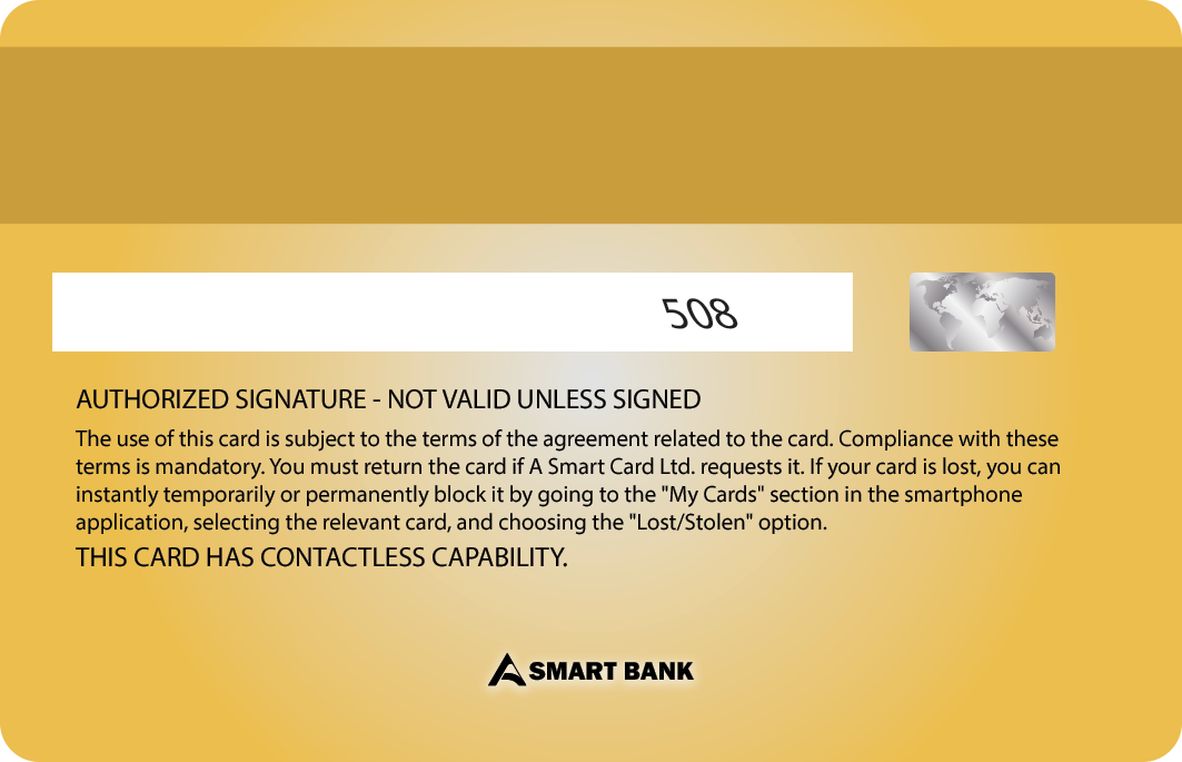 ASB Smart Card Back